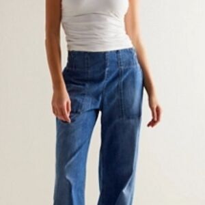 We The Free Breezy Denim Pull On Jeans